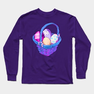 Maikell Design's Easter Basket-back version (MD23ETR019b) Long Sleeve T-Shirt